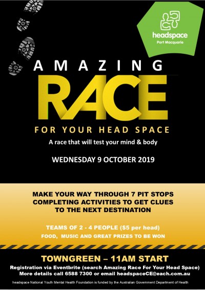 Flyer for headspace day